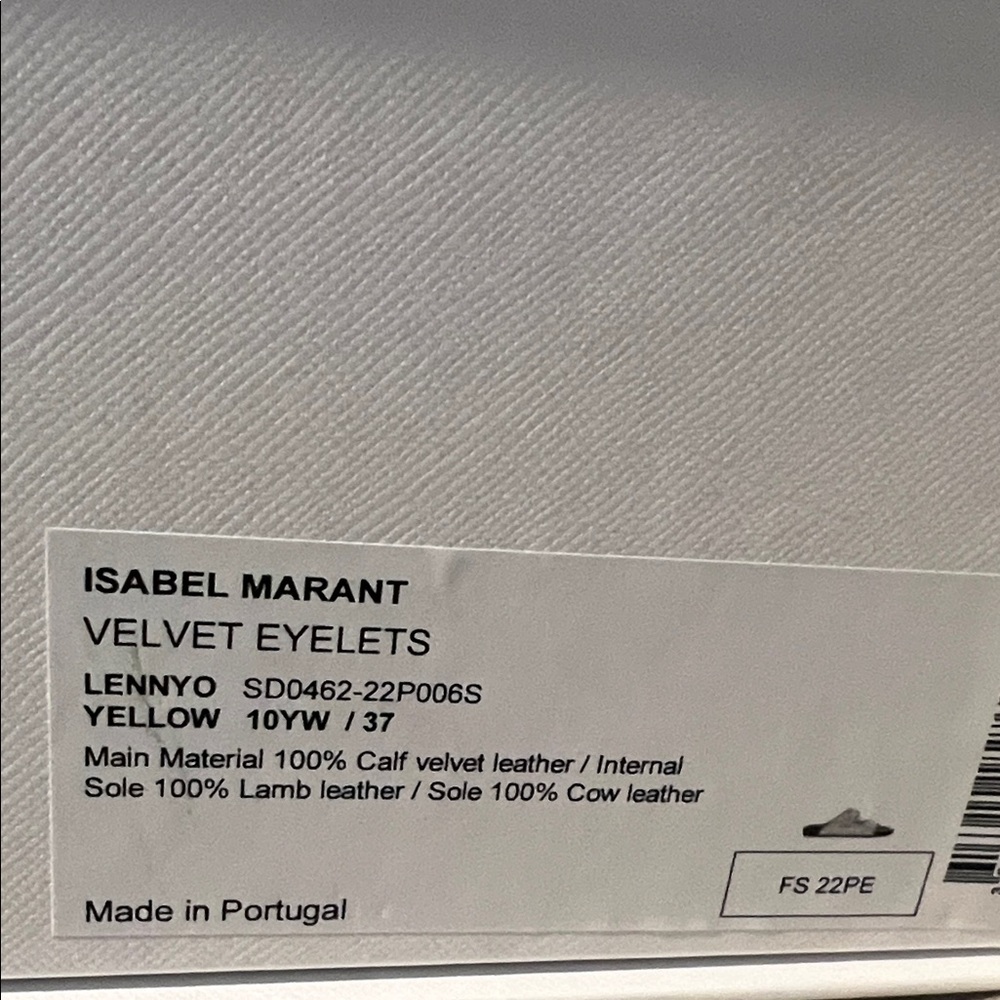 Isabel Marant Velvet Eyelets Sandals - Picture 4 of 4